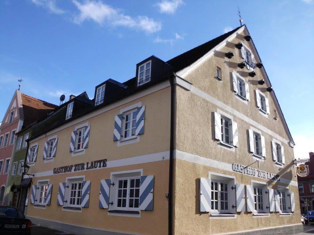 Hotel Garni Zur Laute Mindelheim Luaran gambar